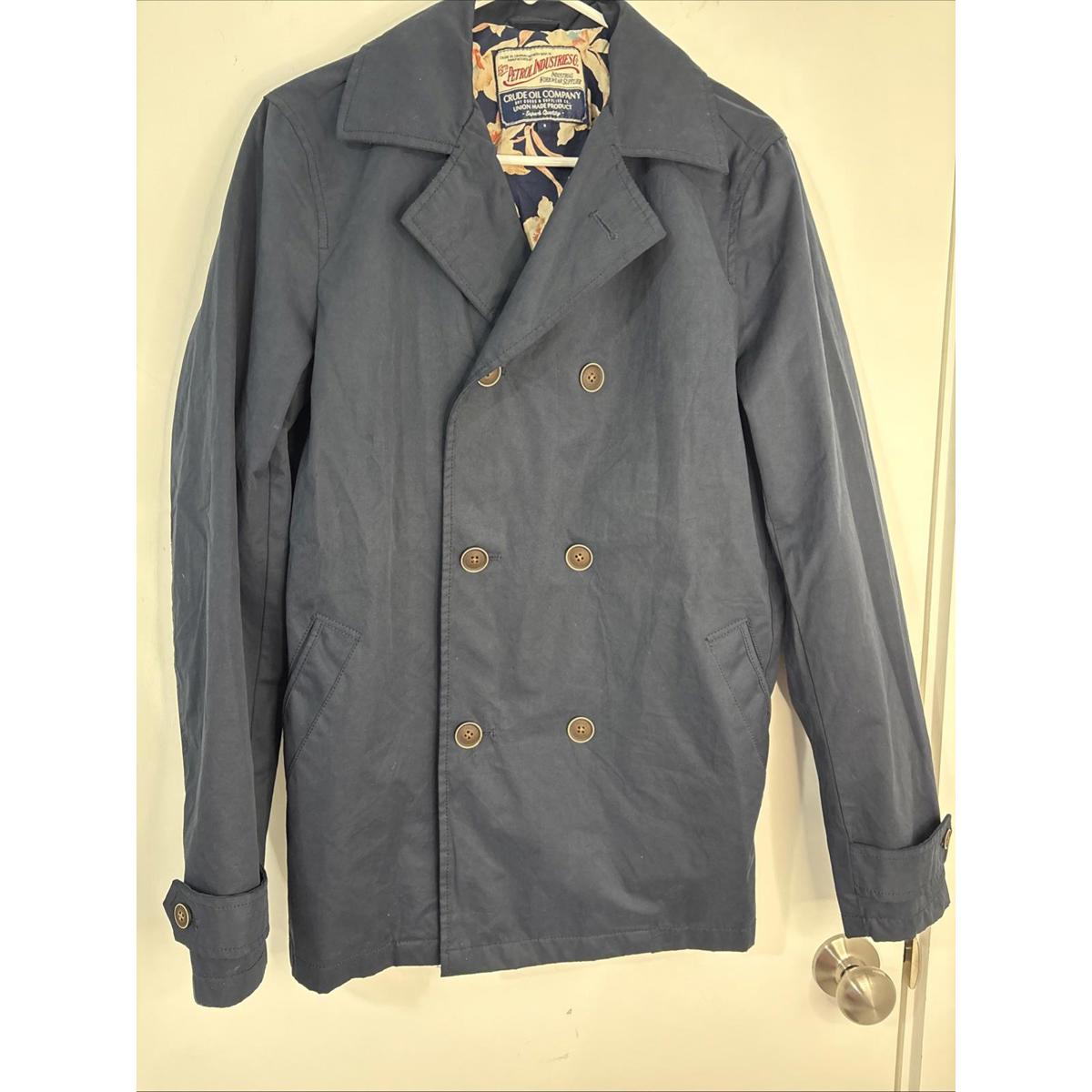 Rare Petrol Industries Co Jacket Union Made S Navy Pristine